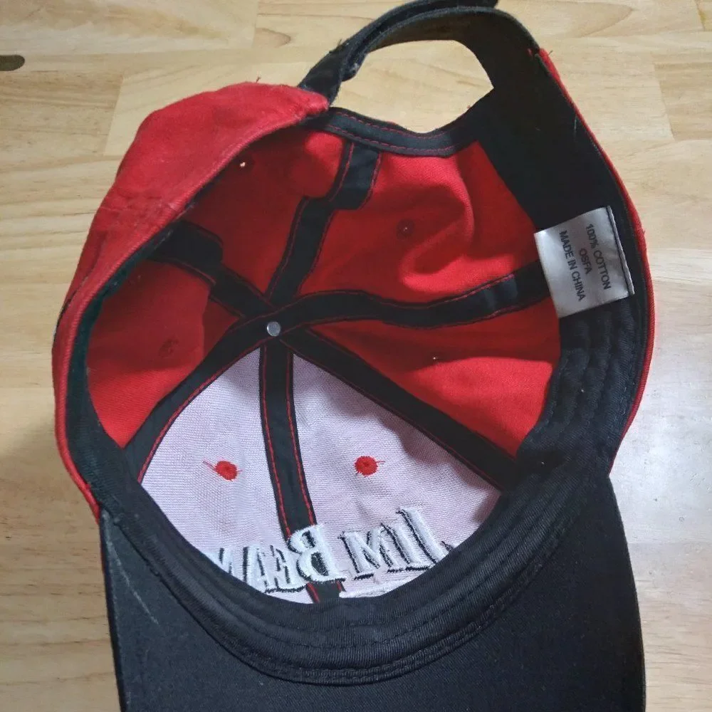 Robby Gordon Jim Beam Racing Strap Back Hat